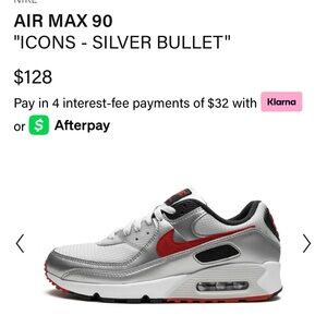 Nike Air Max 90 “Silver Bullet”